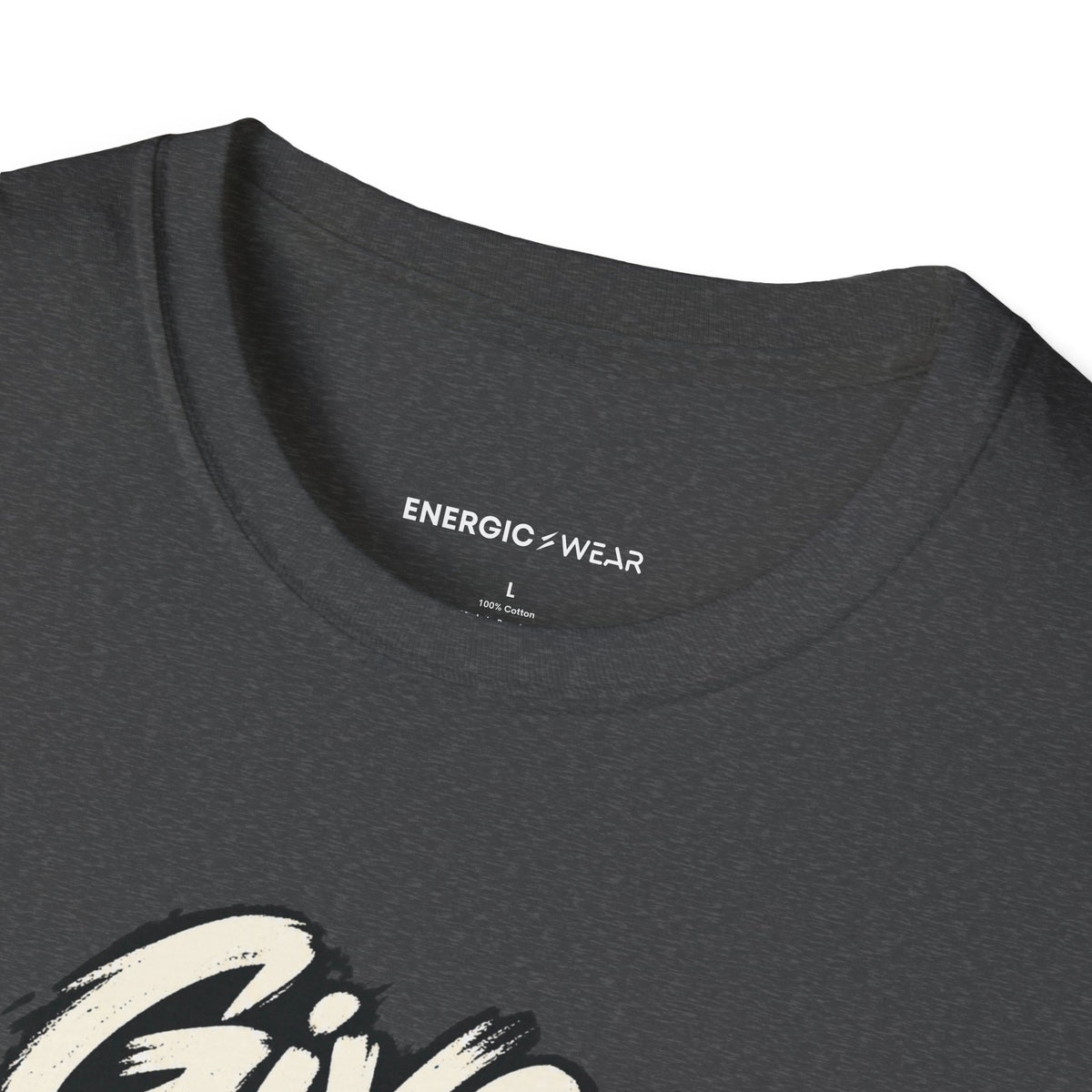 Graphic fitness T-shirt featuring the "Give the Ordinary Tuesday Some Grit" design.