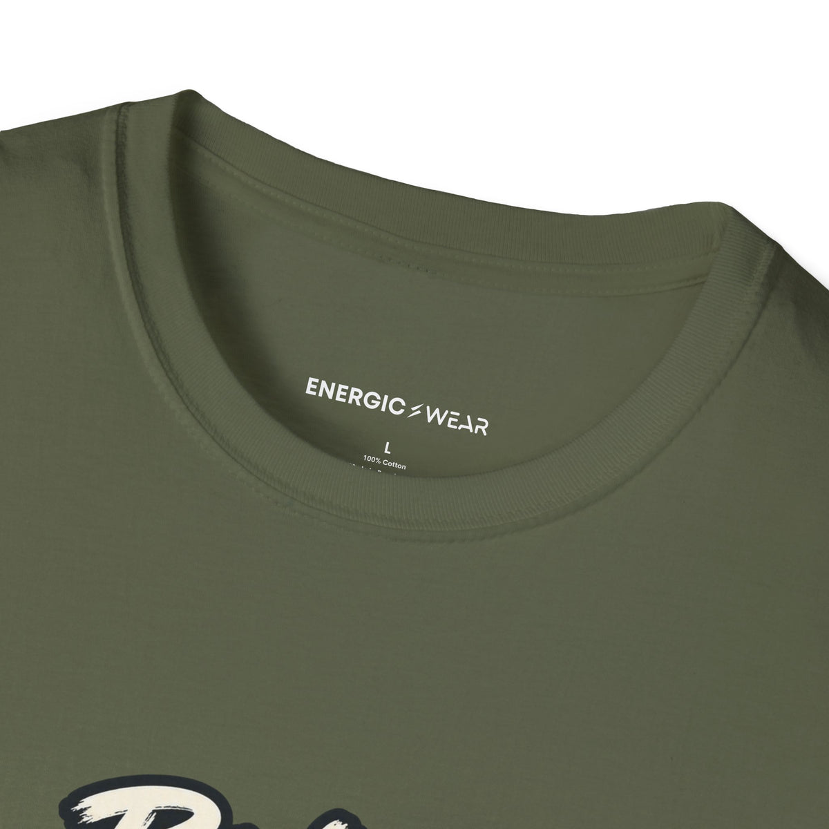 Graphic fitness T-shirt featuring the "Bring Patience to the Plateau" design.
