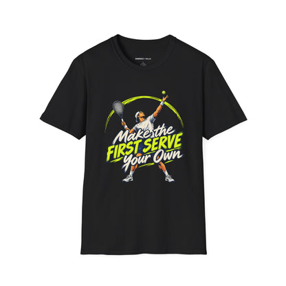 Make the First Serve Your Own T-Shirt