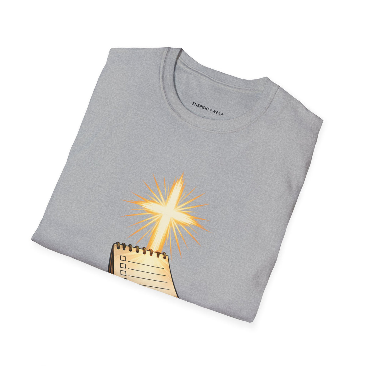 Graphic fitness T-shirt featuring the "Grace Is Welcome on My Off Days" design.