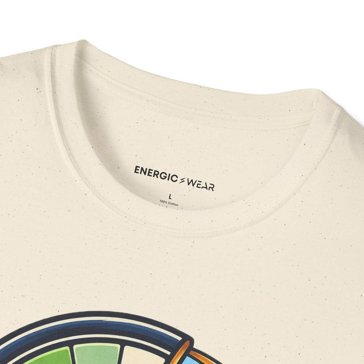 Graphic fitness T-shirt featuring the "Leave Some Energy for Living" design.