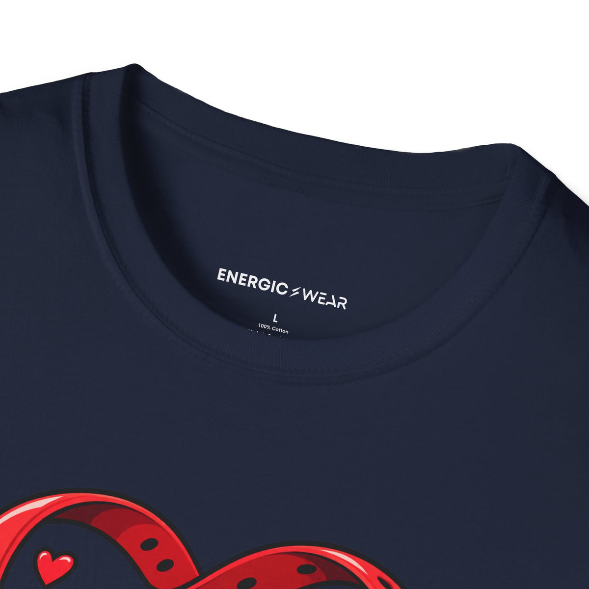 Graphic fitness T-shirt featuring the "My Watch Says We're in a Relationship" design.