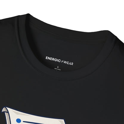 Graphic fitness T-shirt featuring the "My Meeting Agenda Has Footsteps" design.