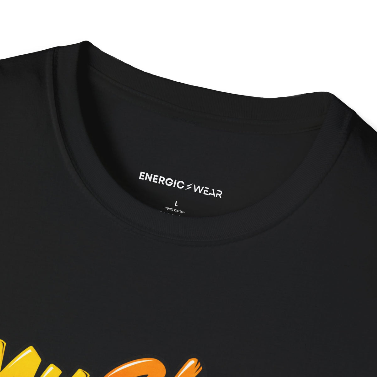 Graphic fitness T-shirt featuring the "My Shoes Squeak with Confidence" design.