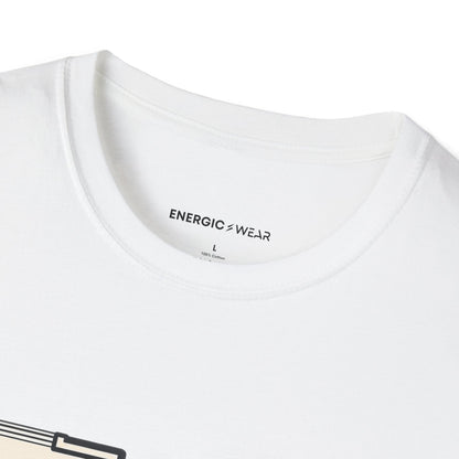 Graphic fitness T-shirt featuring the "My Floor Space Doubles as a Movement Studio" design.
