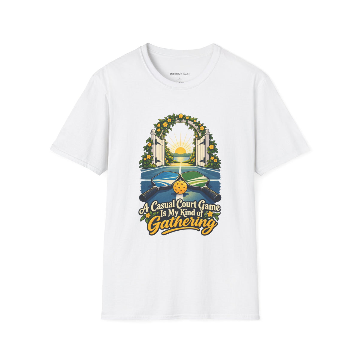 A Casual Court Game Is My Kind of Gathering T-Shirt