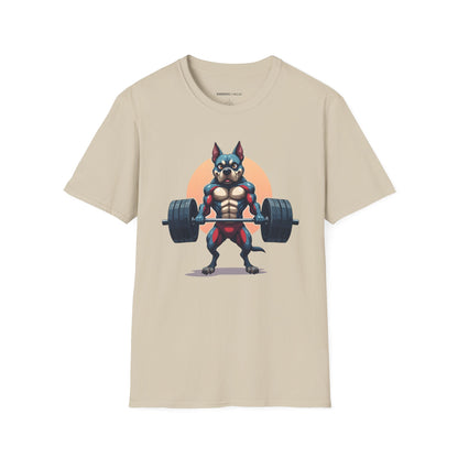 Muscular Fit Dog! TShirt – Motivational Tee