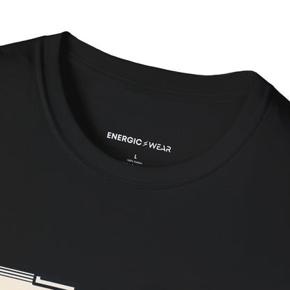 Graphic fitness T-shirt featuring the "My Floor Space Doubles as a Movement Studio" design.