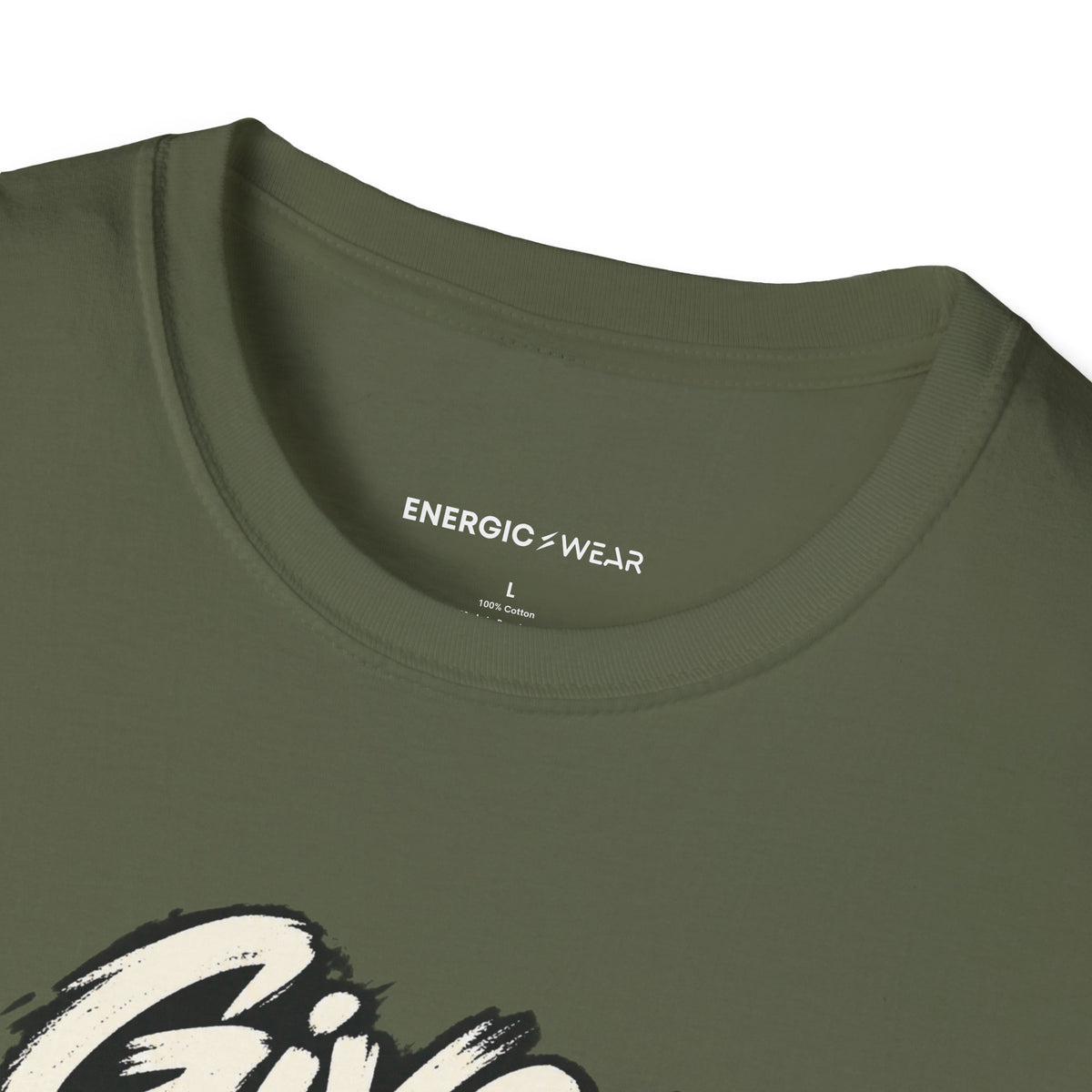 Graphic fitness T-shirt featuring the "Give the Ordinary Tuesday Some Grit" design.