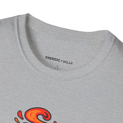 Graphic fitness T-shirt featuring the "The Training Plan Survived a Spicy Lunch" design.