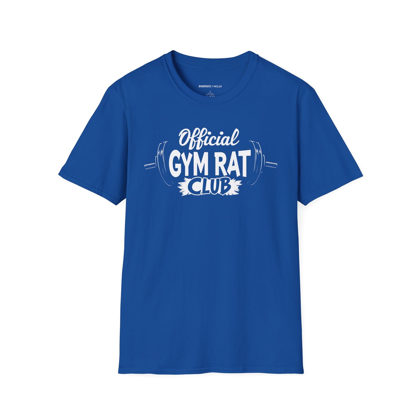 Official Gym Rat Club TShirt – Motivational Lifestyle Tee