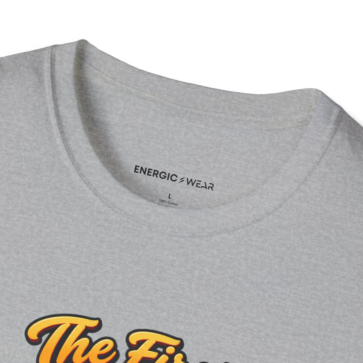 Graphic fitness T-shirt featuring the "The First Ten Minutes Are an Invitation" design.