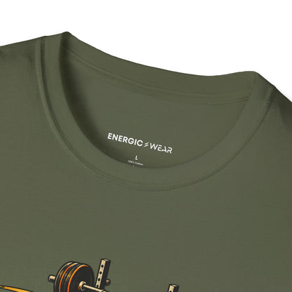 Graphic fitness T-shirt featuring the "My Training Partners Make Ambition Contagious" design.