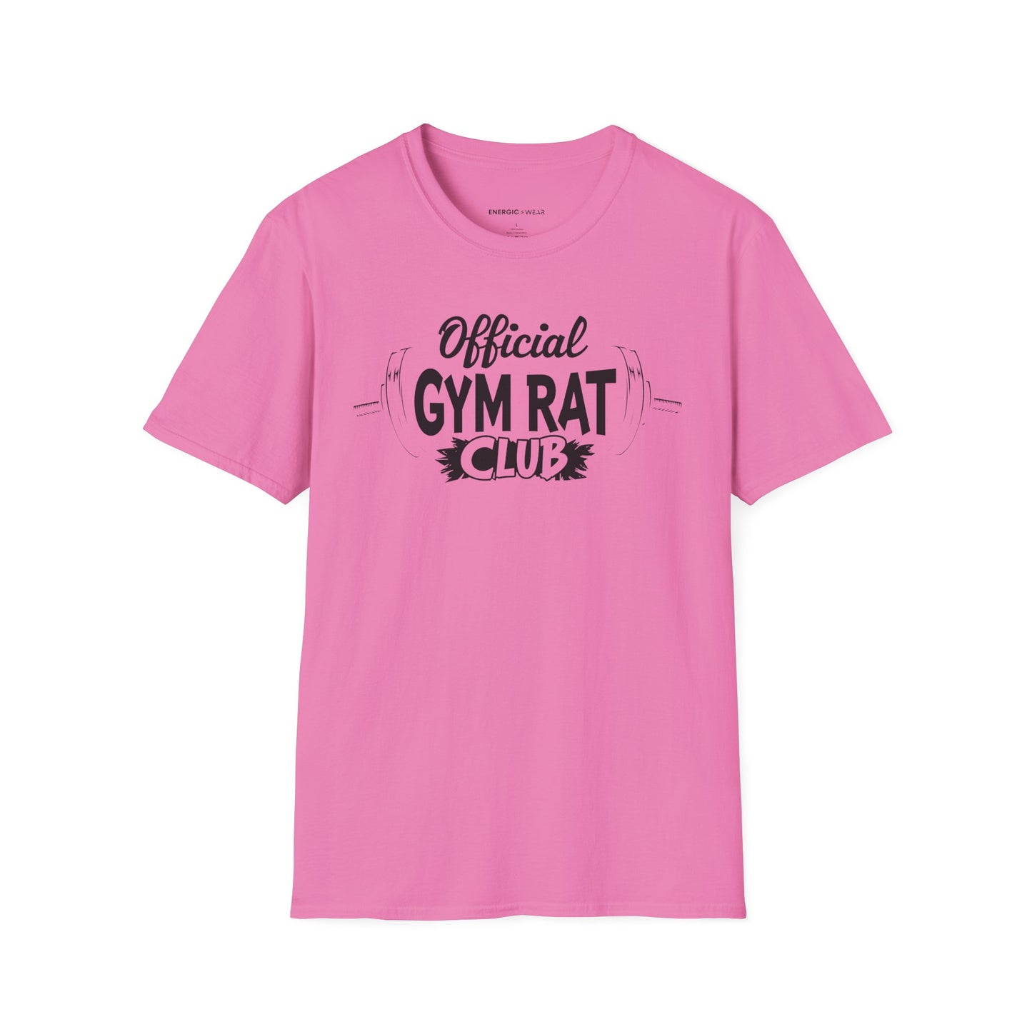 Official Gym Rat Club TShirt – Motivational Lifestyle Tee