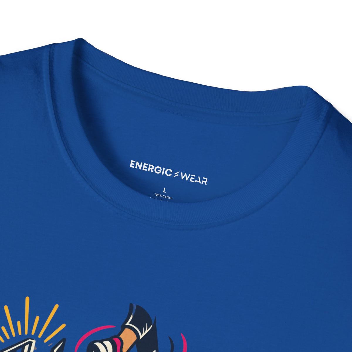 Graphic fitness T-shirt featuring the "Train for the Life You Want to Join" design.
