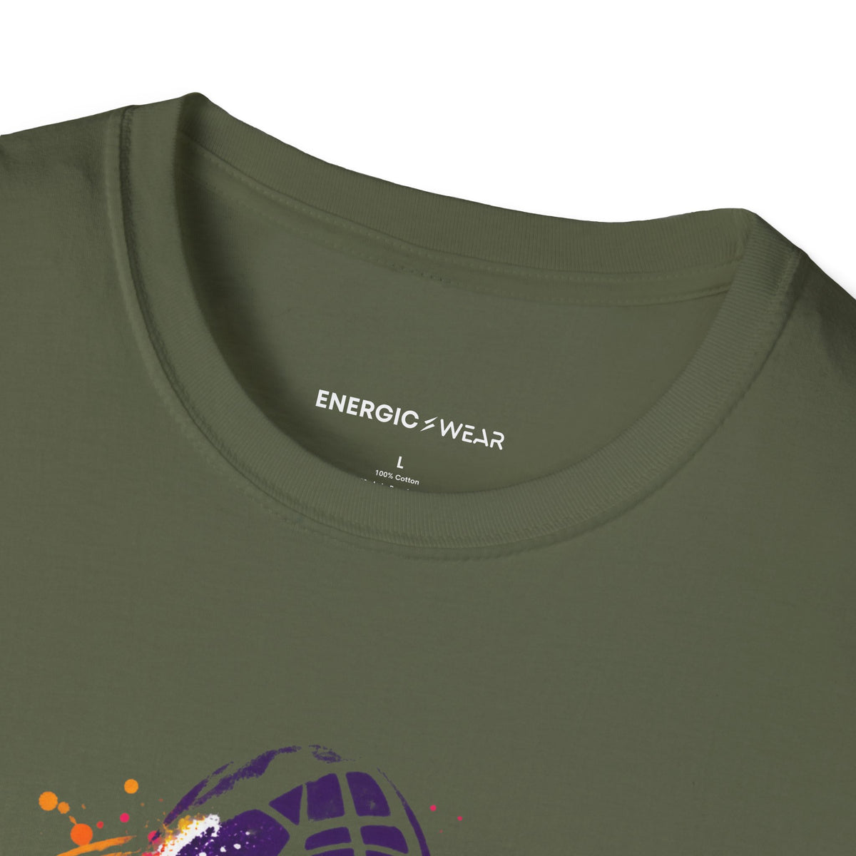 Graphic fitness T-shirt featuring the "She Brought the Spark to Class" design.