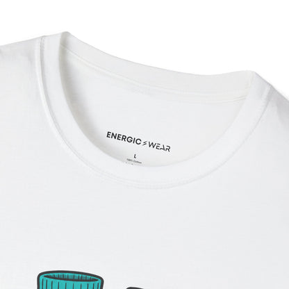 Graphic fitness T-shirt featuring the "My Socks Are the Loudest Part of My Workout" design.