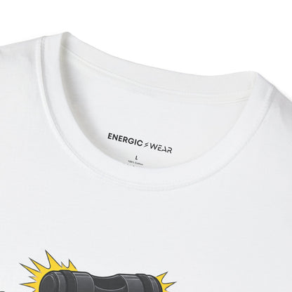 Graphic fitness T-shirt featuring the "The Hip-Thrust Setup Is Half the Workout" design.