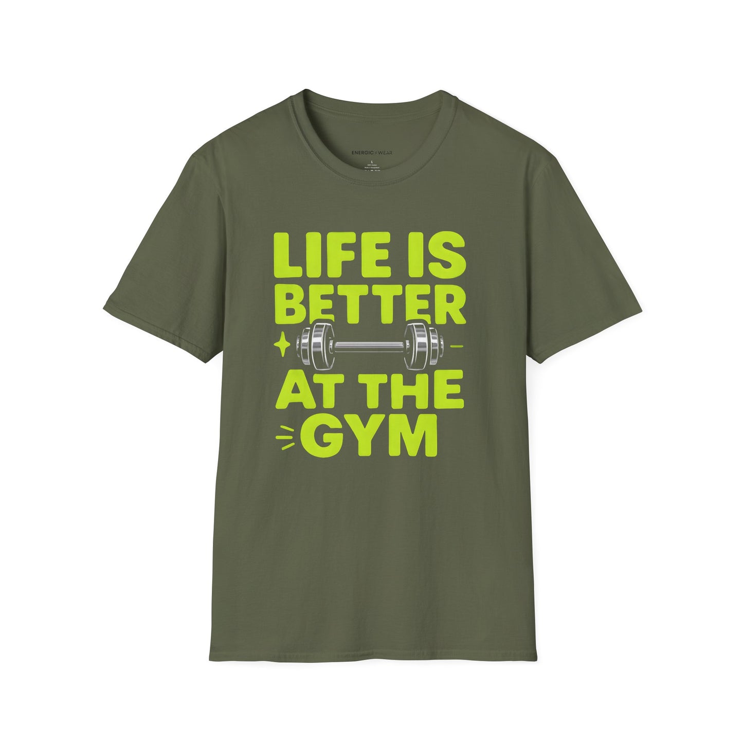 Life is better At The Gym - Fitness Motivational Tee