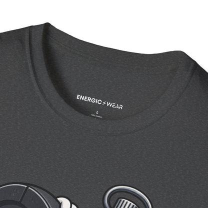 Graphic fitness T-shirt featuring the "My Rest Timer Has Trust Issues" design.