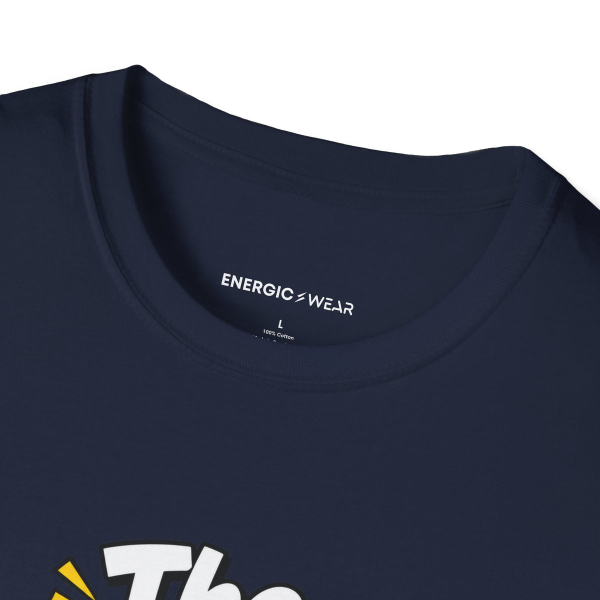 Graphic fitness T-shirt featuring the "The Resistance Band Started It" design.