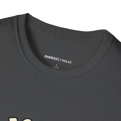 Graphic fitness T-shirt featuring the "I Can Ask for a Spot and Still Be Strong" design.