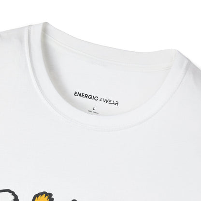 Graphic fitness T-shirt featuring the "I Lift More Than My Spirits" design.