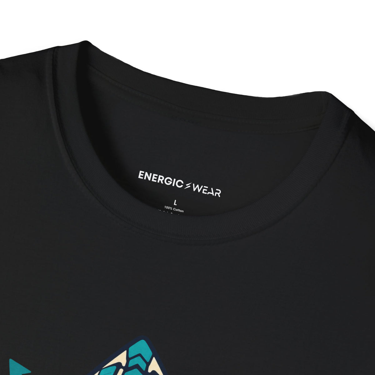 Graphic fitness T-shirt featuring the "My Leadership Wears Training Shoes" design.