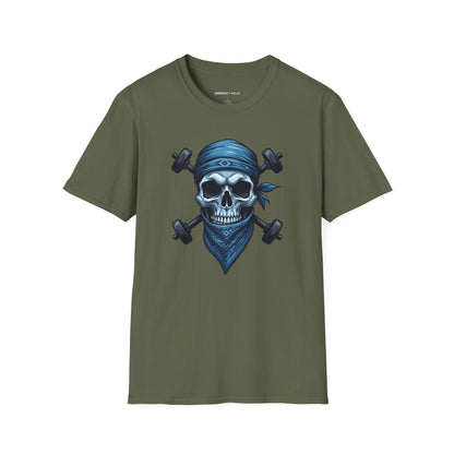 Blue Pirate - Funny Fitness Gym Shirt