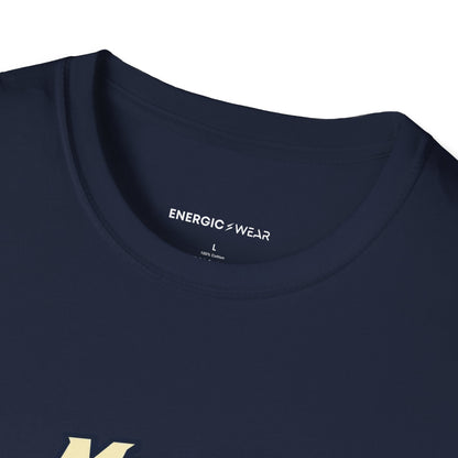 Graphic fitness T-shirt featuring the "My Routine Keeps a Spare Key for Me" design.
