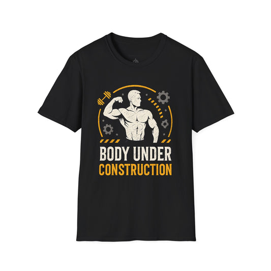 Body Under Construction - Fitness Motivational Tee