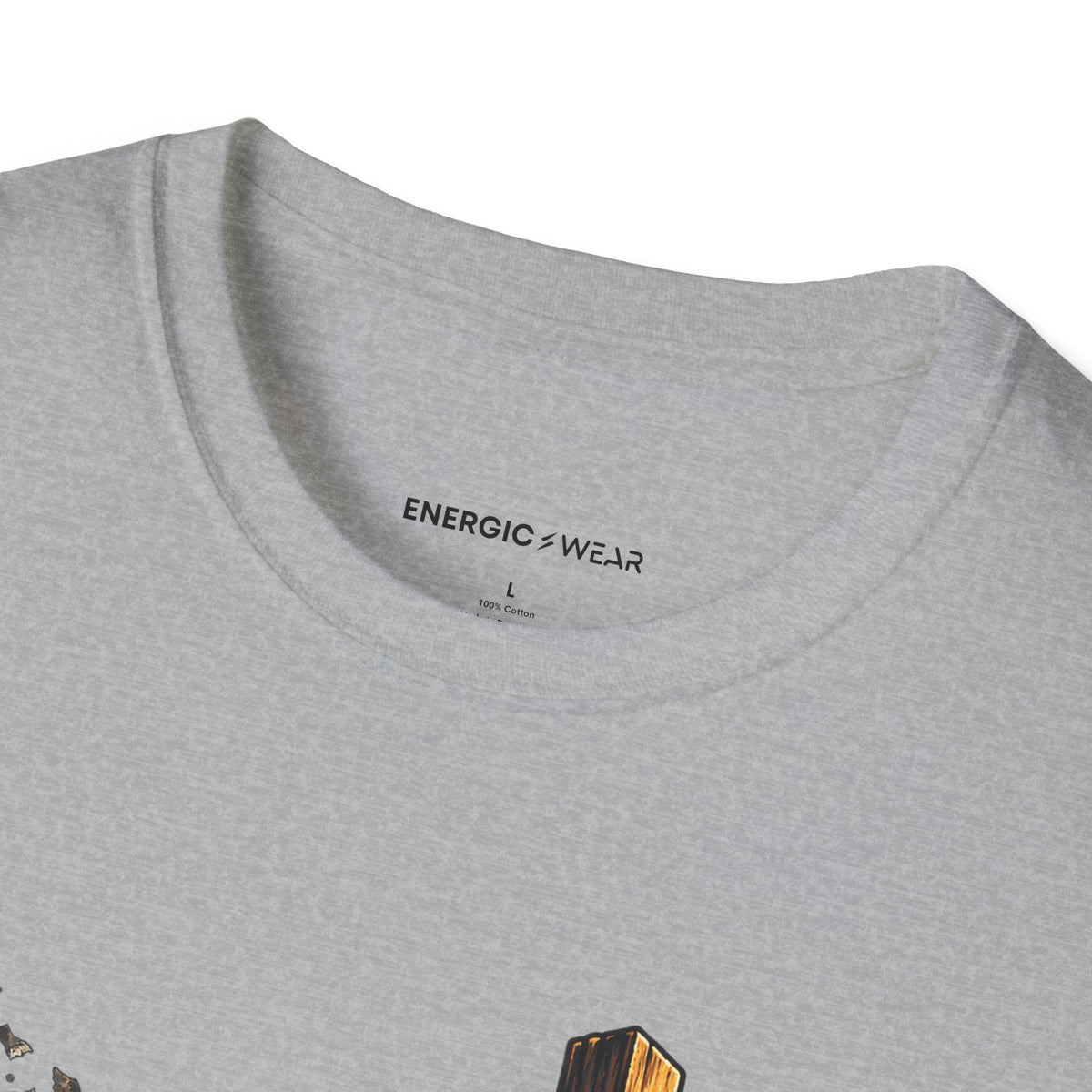 Graphic fitness T-shirt featuring the "Let My Character Outlast My Record" design.