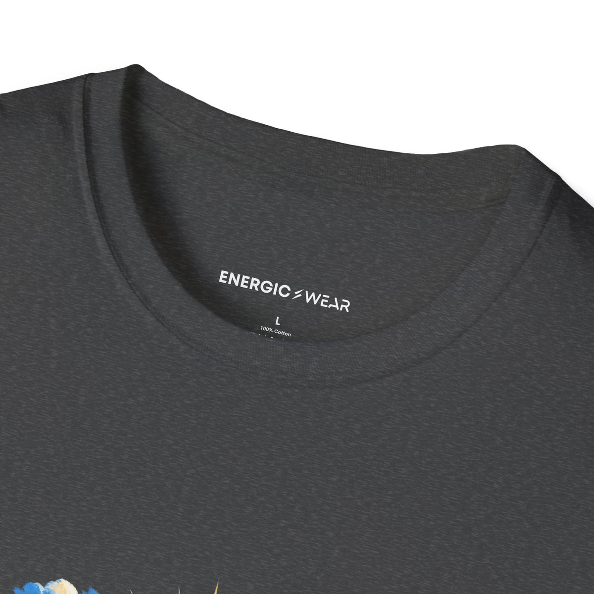 Graphic fitness T-shirt featuring the "God Goes Beyond My Personal Best" design.