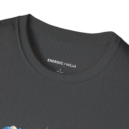 Graphic fitness T-shirt featuring the "God Goes Beyond My Personal Best" design.