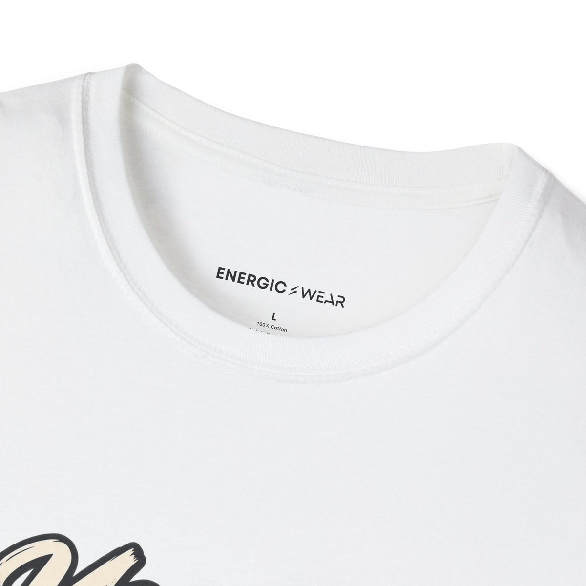 Graphic fitness T-shirt featuring the "Your Body Can Learn a New Language" design.