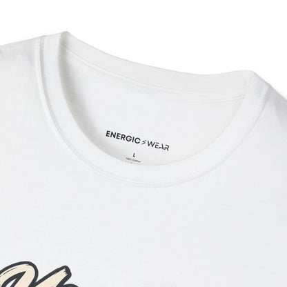 Graphic fitness T-shirt featuring the "Your Body Can Learn a New Language" design.