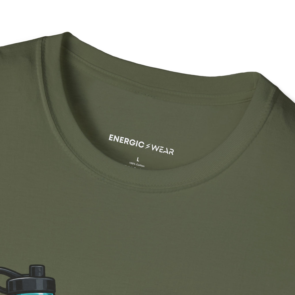 Graphic fitness T-shirt featuring the "I Can Bring My Whole Self to Training" design.