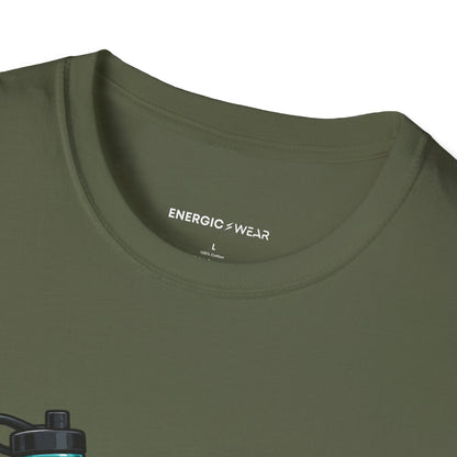Graphic fitness T-shirt featuring the "I Can Bring My Whole Self to Training" design.