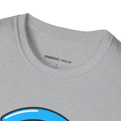 Graphic fitness T-shirt featuring the "The Gym Wi-Fi Knows My Routine" design.