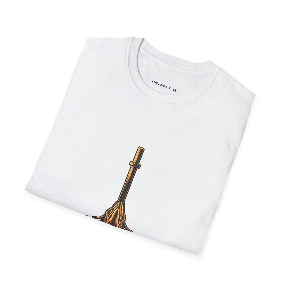 Graphic fitness T-shirt featuring the "Steady in Training, Rooted in Prayer" design.