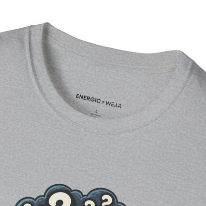 Graphic fitness T-shirt featuring the "I Brought Chalk to a Confidence Problem" design.