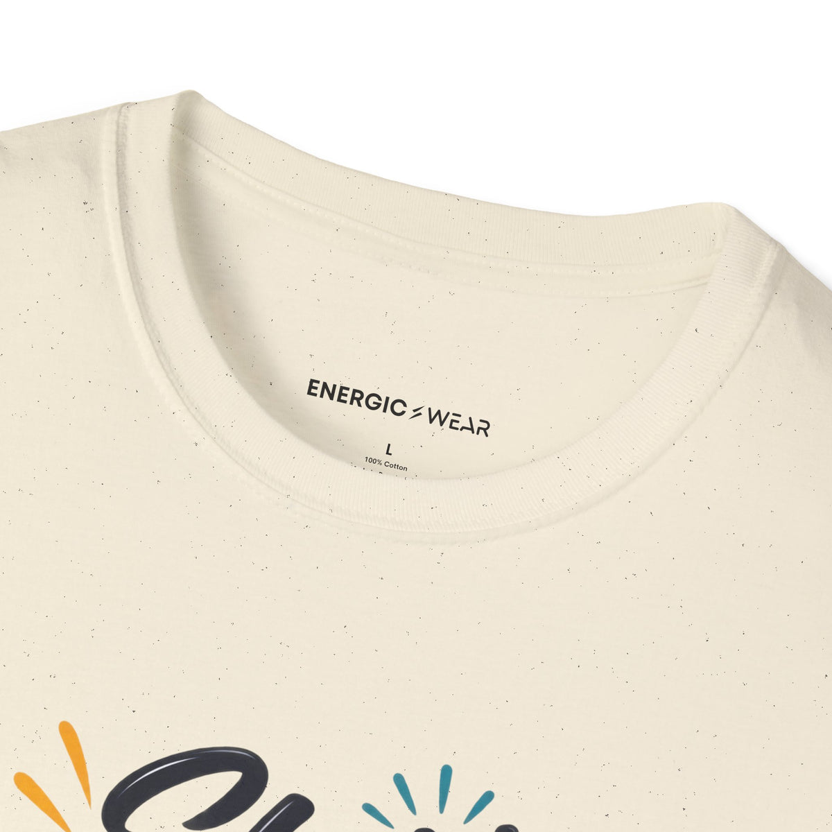 Graphic fitness T-shirt featuring the "She Measures Progress in Possibilities" design.
