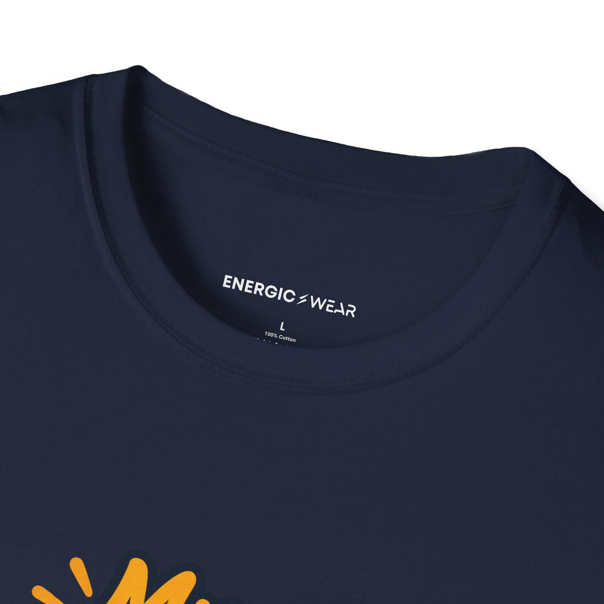 Graphic fitness T-shirt featuring the "My Commute Includes a Little Movement" design.