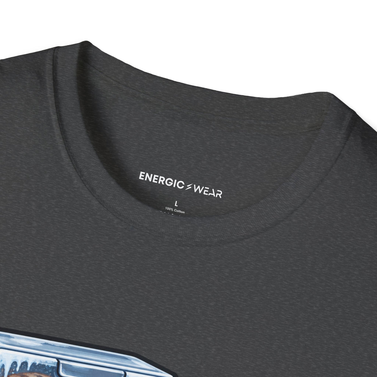 Graphic fitness T-shirt featuring the "My Freezer Is Part of the Training Plan" design.