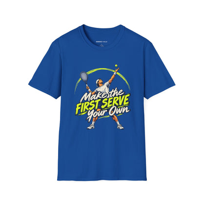 Make the First Serve Your Own T-Shirt