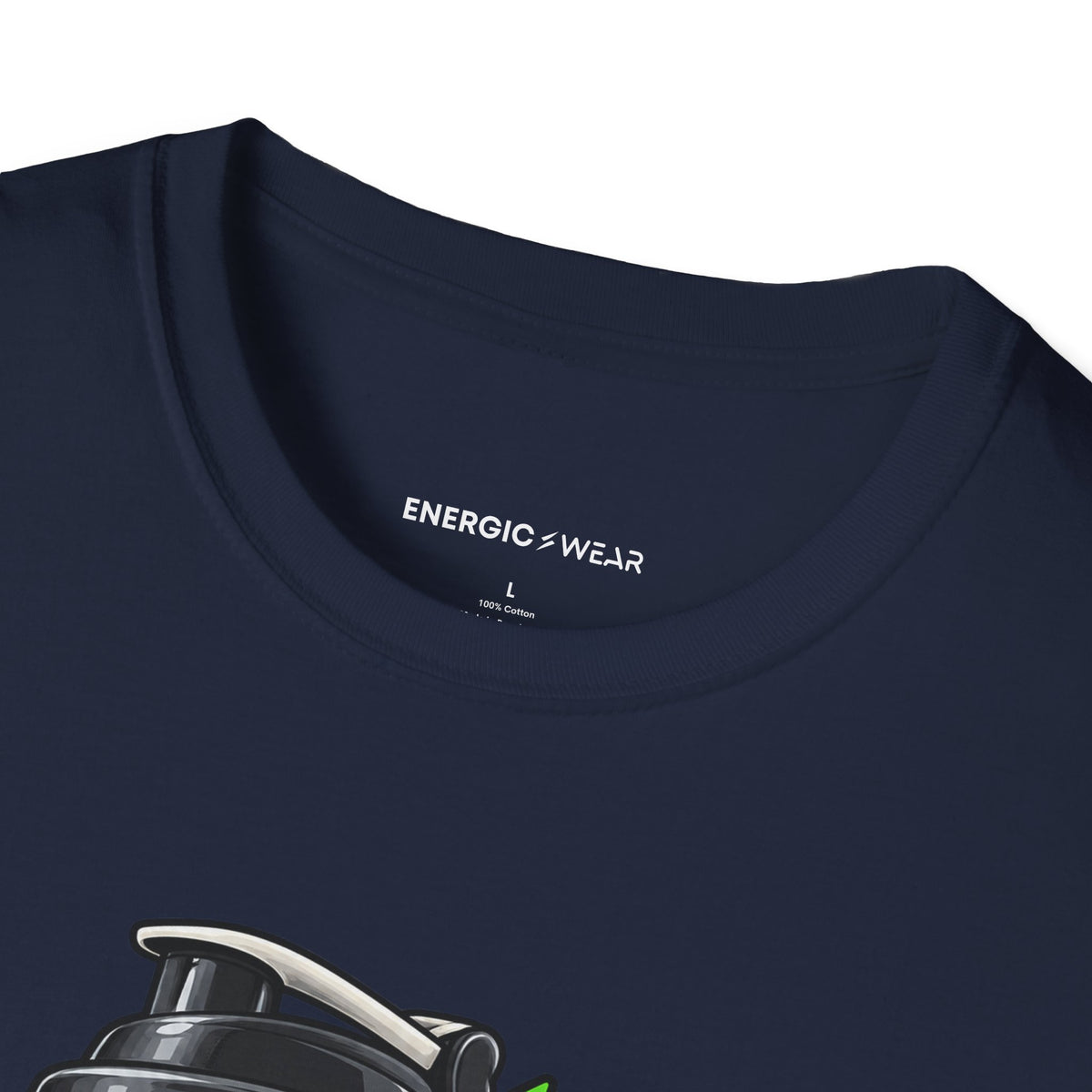 Graphic fitness T-shirt featuring the "My Shaker Lid Demands a Pre-Flight Check" design.
