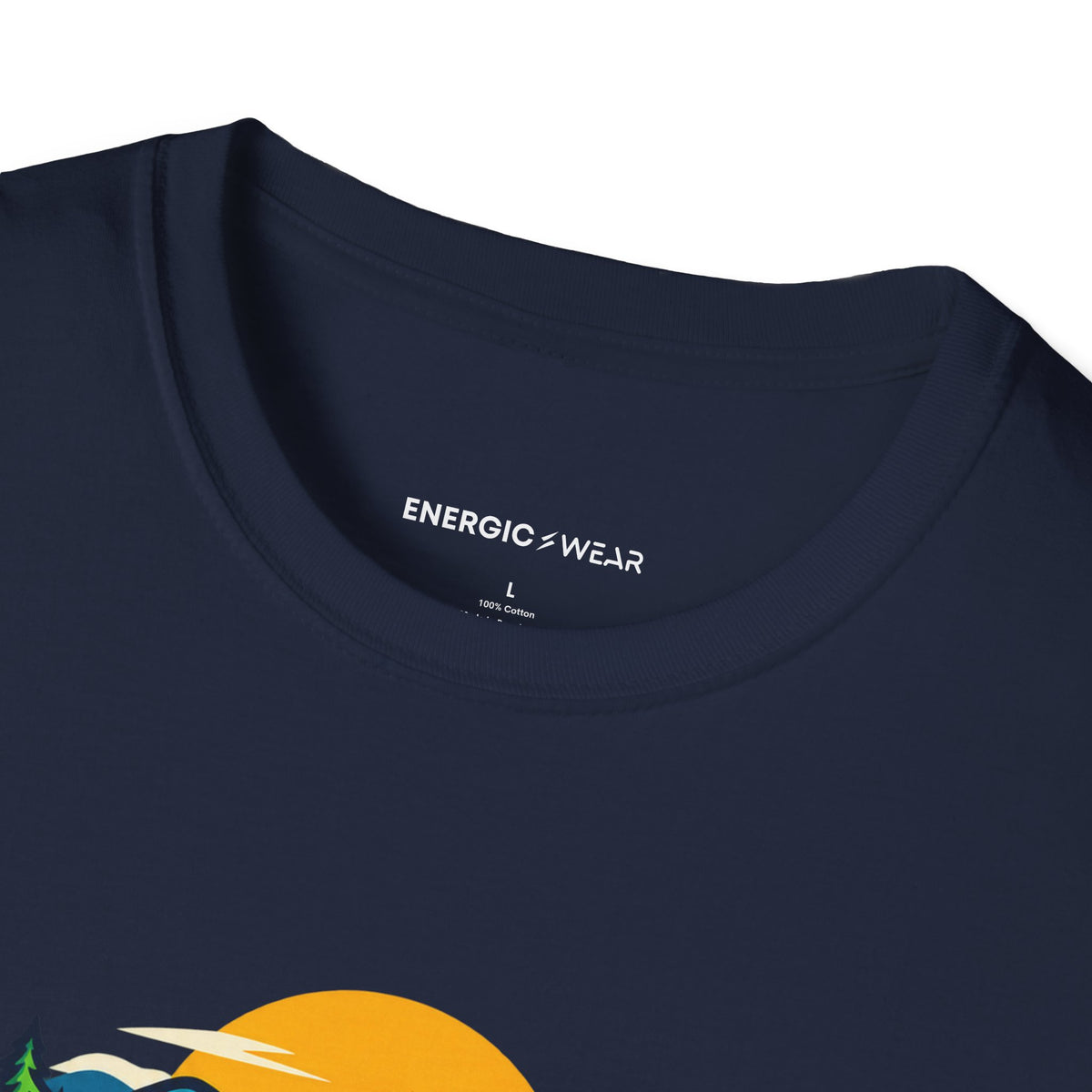 Graphic fitness T-shirt featuring the "I Learned to Enjoy the Middle Mile" design.