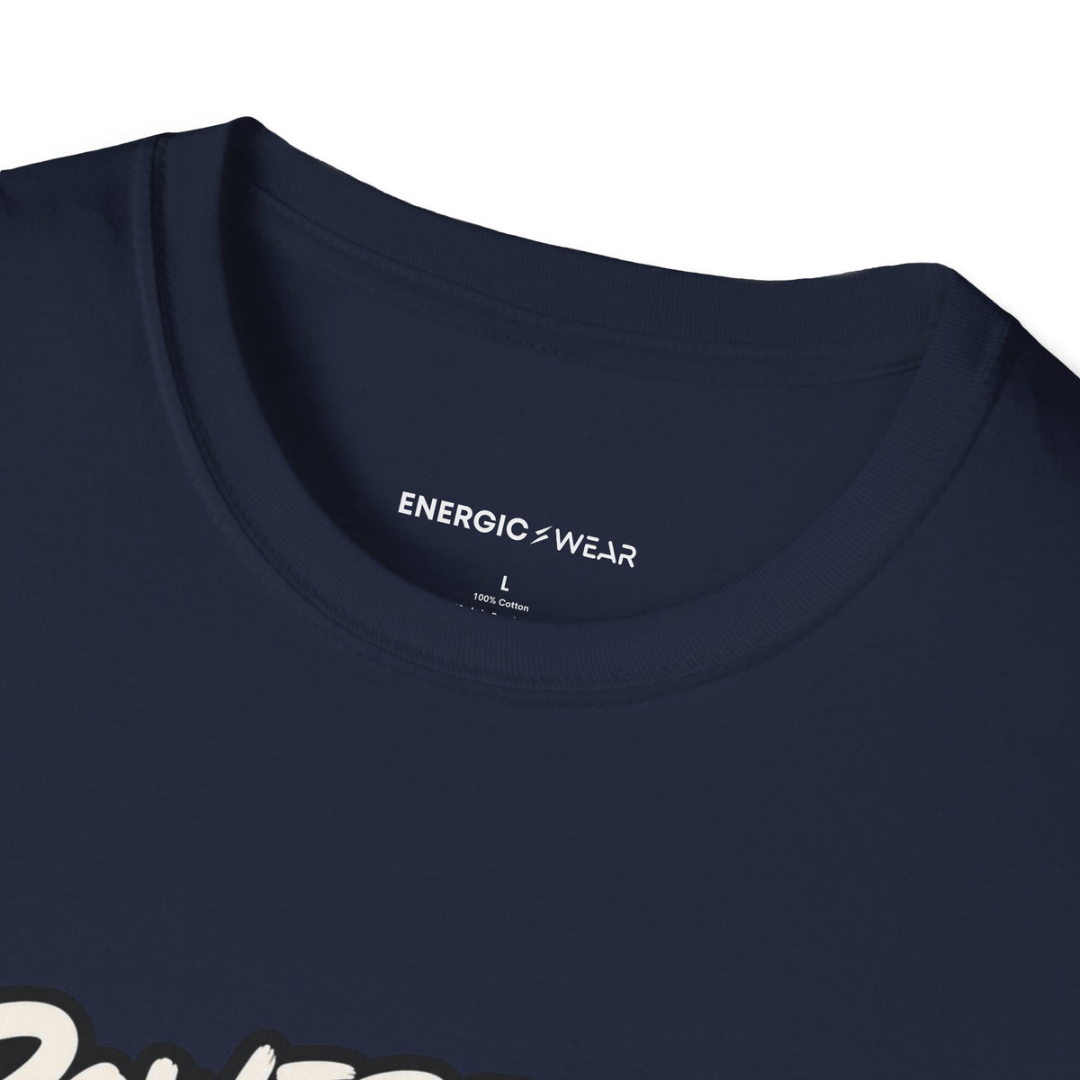 Graphic fitness T-shirt featuring the "Powered by Coffee, Sarcasm and Squats" design.