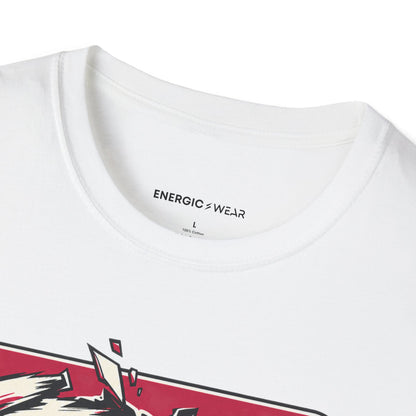 Graphic fitness T-shirt featuring the "Strength Is Part of My Name" design.