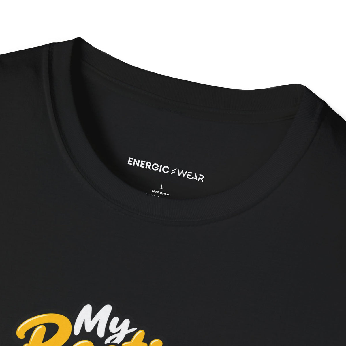 Graphic fitness T-shirt featuring the "My Resting Heart Rate Has a Work Email" design.